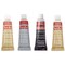 Rub 'n Buff 4 Color Assortment (Gold Leaf, Antique Gold, Ebony and Silver Leaf)